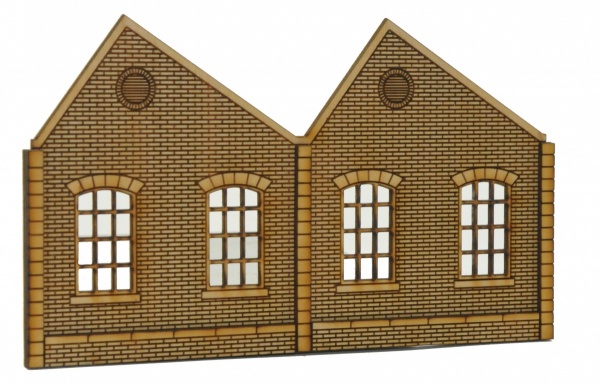 TT-NL005 Ultra Low Relief Single Storey Northlight Factory Left Hand Peak TT:120 Gauge Kit[1][1]
